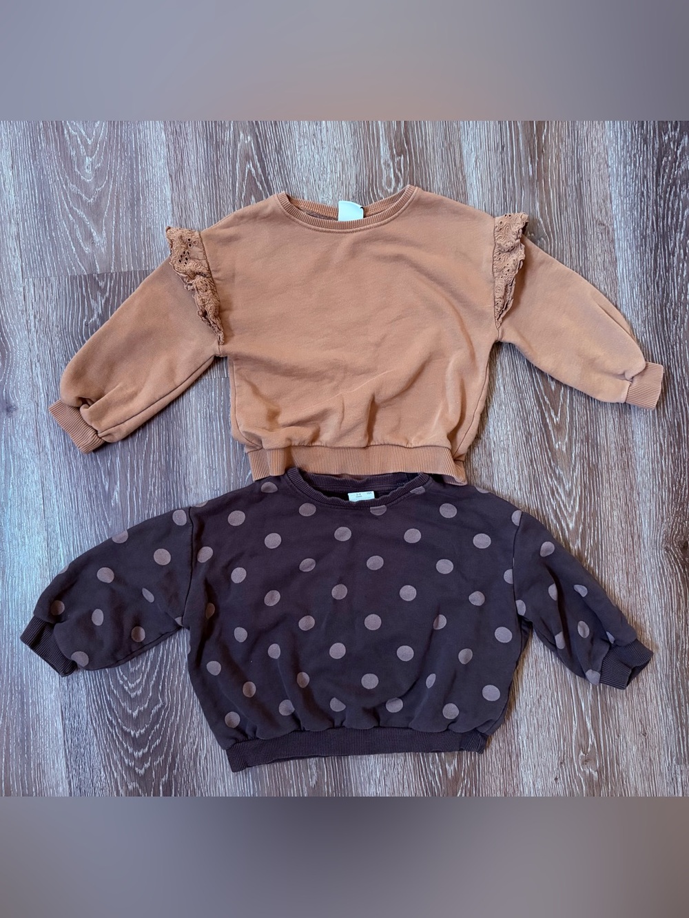 Set of 2 Zara Girls Sweaters - 3-4T